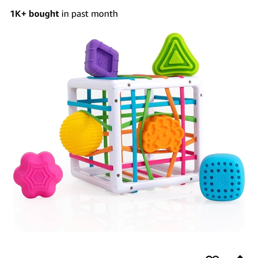 Colorful Kids Activity Cube